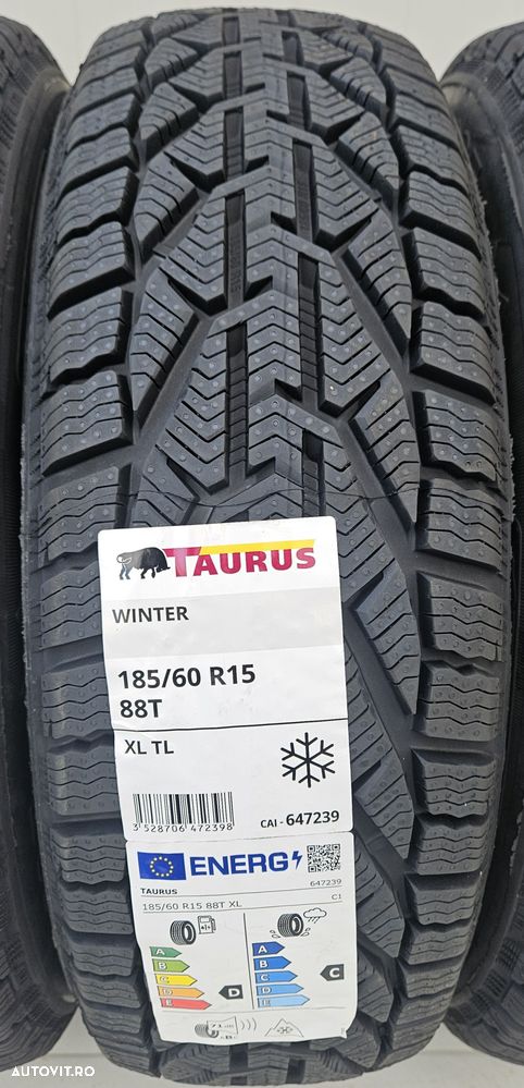 185/60 R15, 88T, TAURUS Winter (by Michelin), Anvelope de iarna M+S - 2