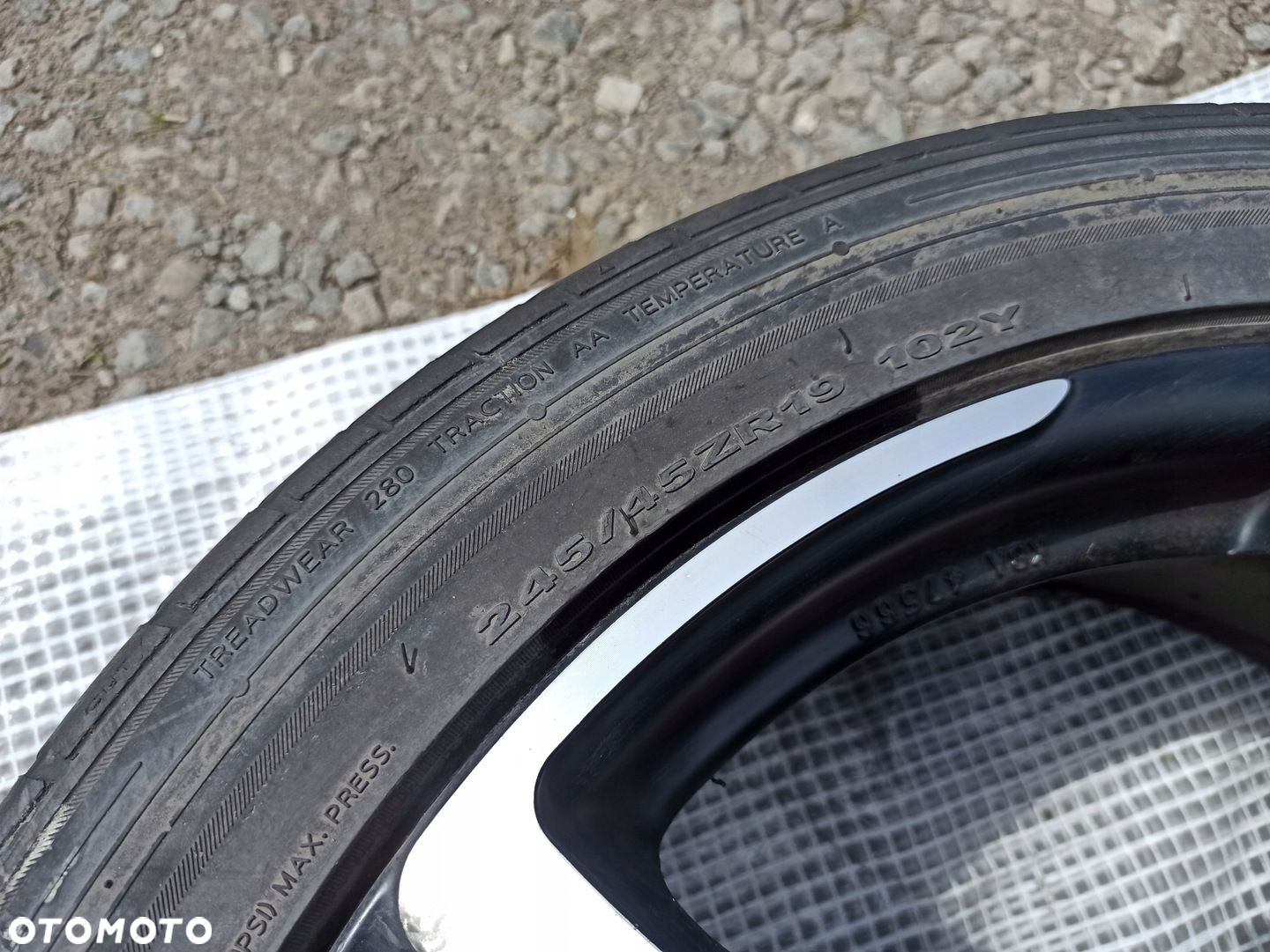 ALUFELGI FELGI 19" 5x112 ET75 8Jx19 KBA 47566 4SZT - 6
