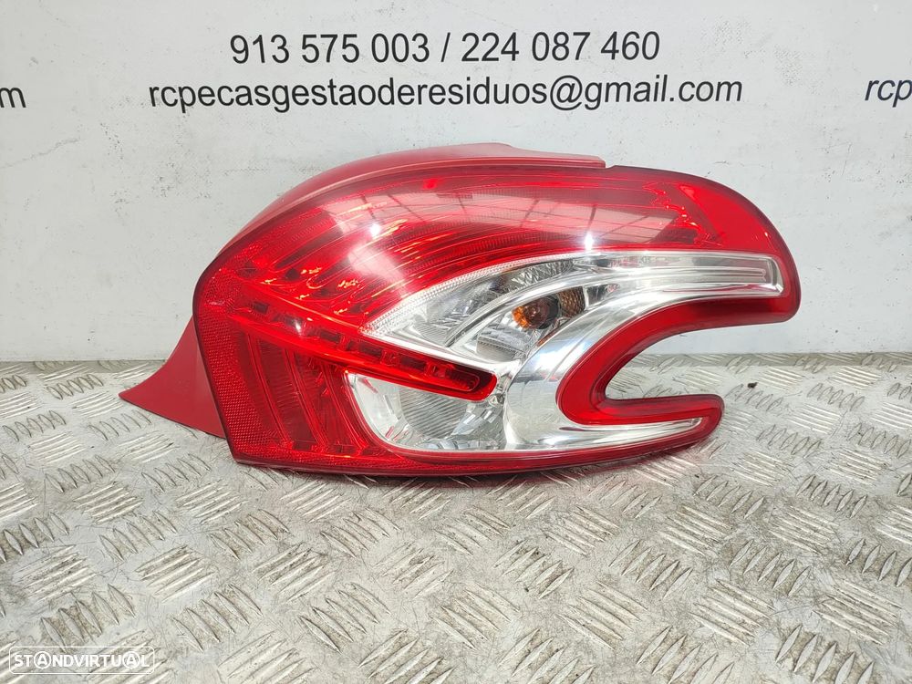 Farolins traseiros trás esquerdo direito LED originais Peugeot 208 Mk1 Fase 1 de 2012 a 2015 - 6