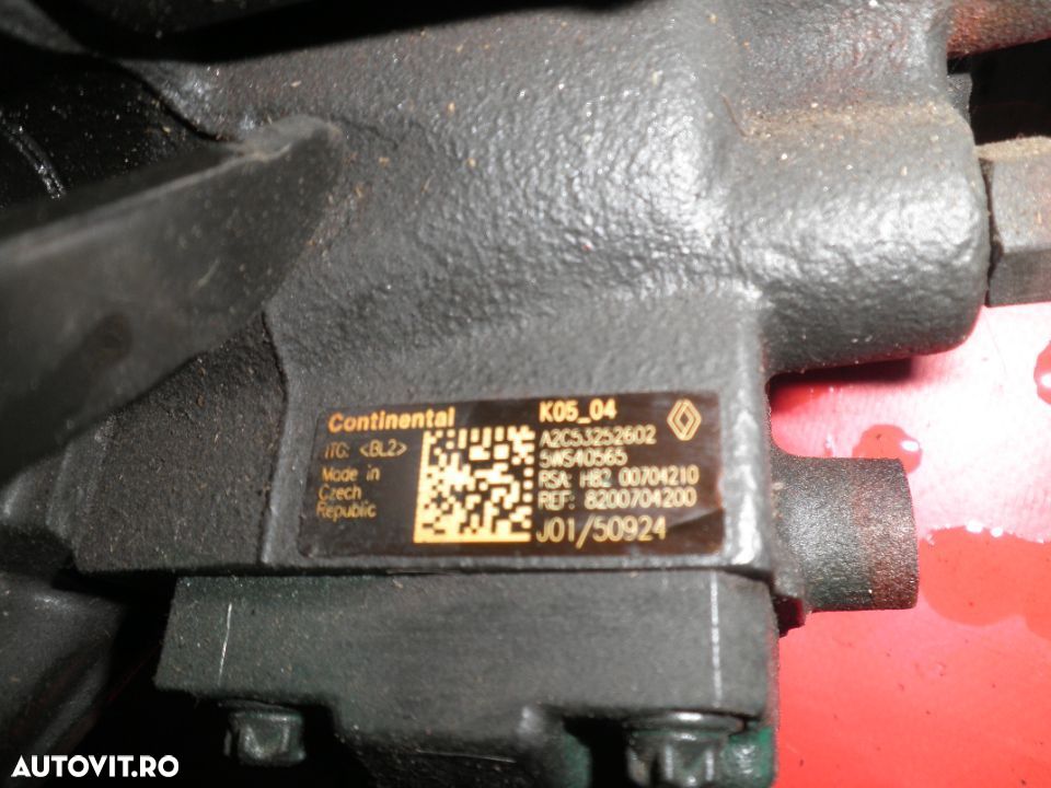 Pompa Injectie Renault Megane 3, Fluence, Latitude, Dacia Duster, Nissan Qashqai 1.5dci 8200704200 - 3