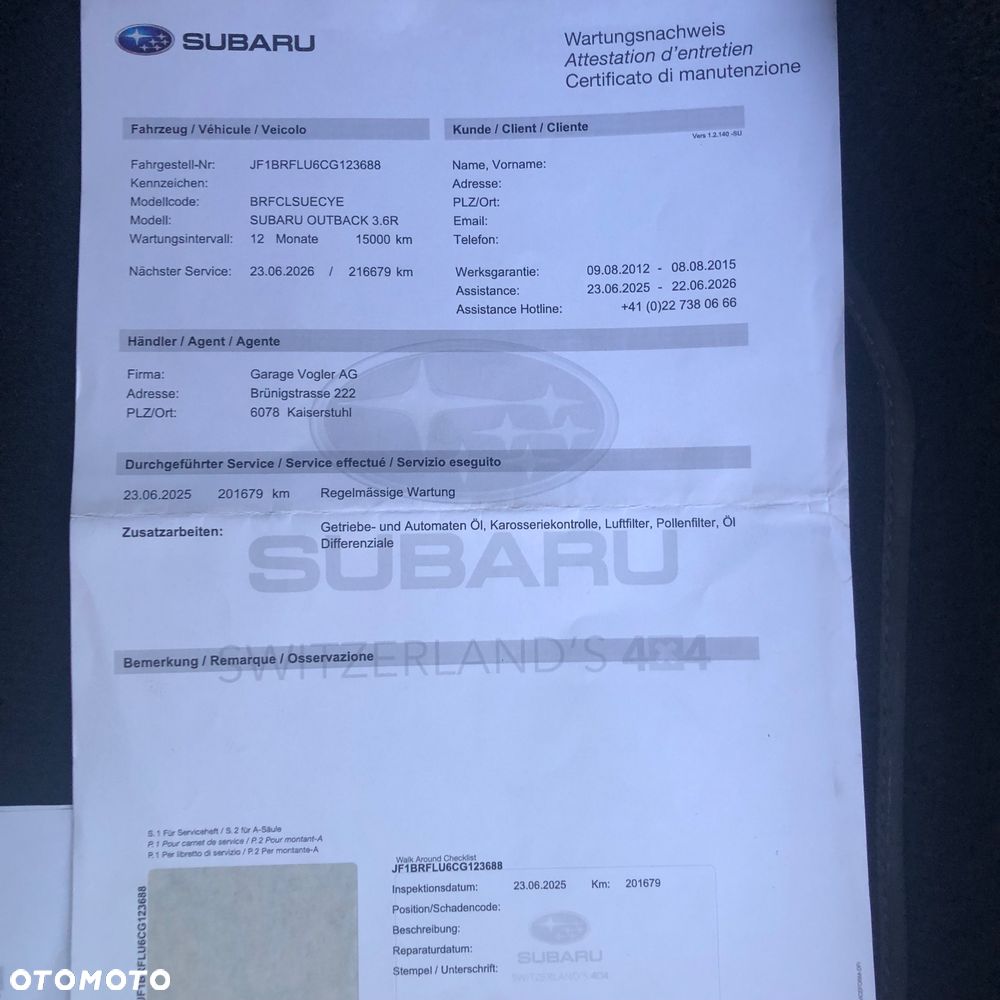 Subaru Outback 3.6 R Exclusive Navi - 39