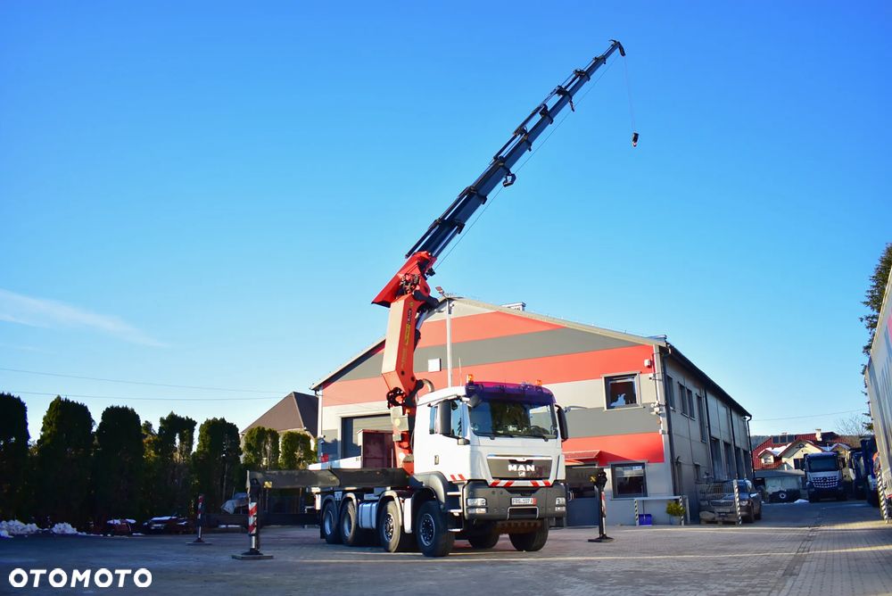 MAN TGS 35.480 / 8x6 H/ Skrzynia+Palfinger PK 85002 / Pilot/ Sprowadzony z Niemiec ! Stan wzorowy ! - 5