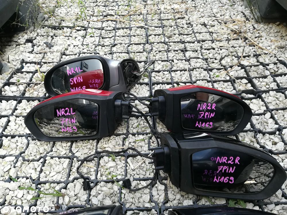 LUSTERKO LEWE PRAWE MERCEDES SMART - 2