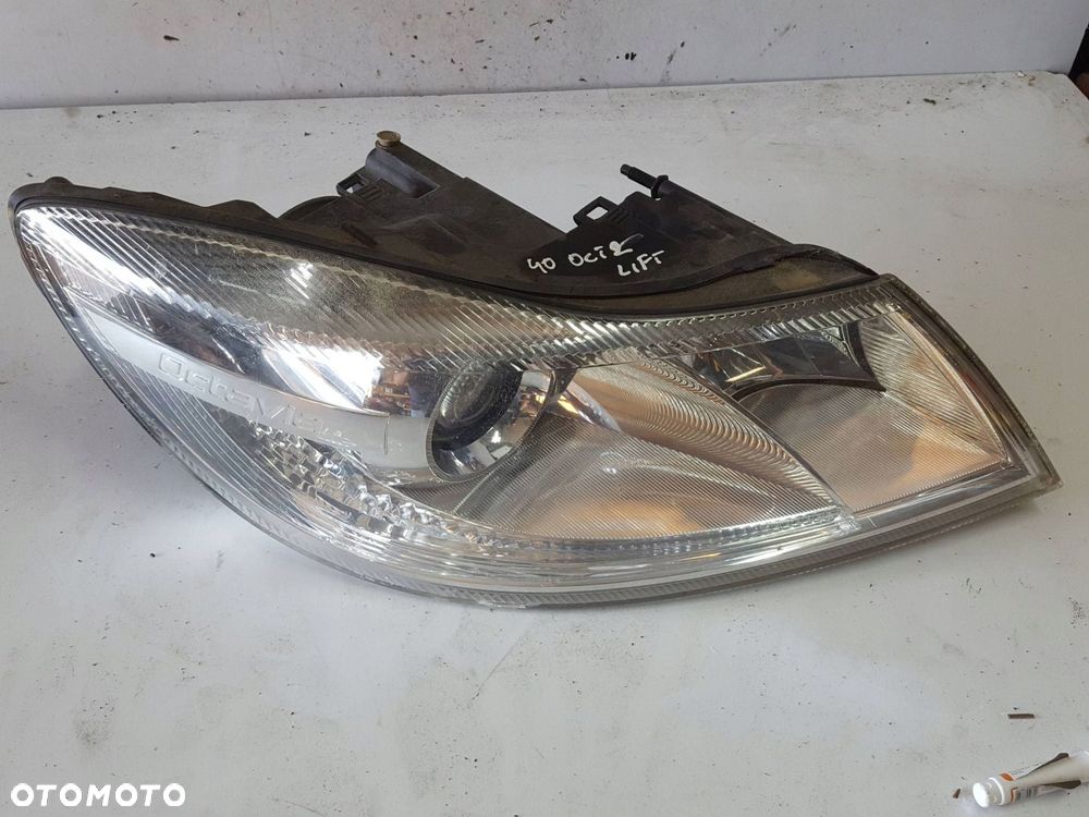 SKODA OCTAVIA 2 II LIFT 08-12r LAMPA PRZÓD PRAWA ANGLIK 1Z2941016F - 3