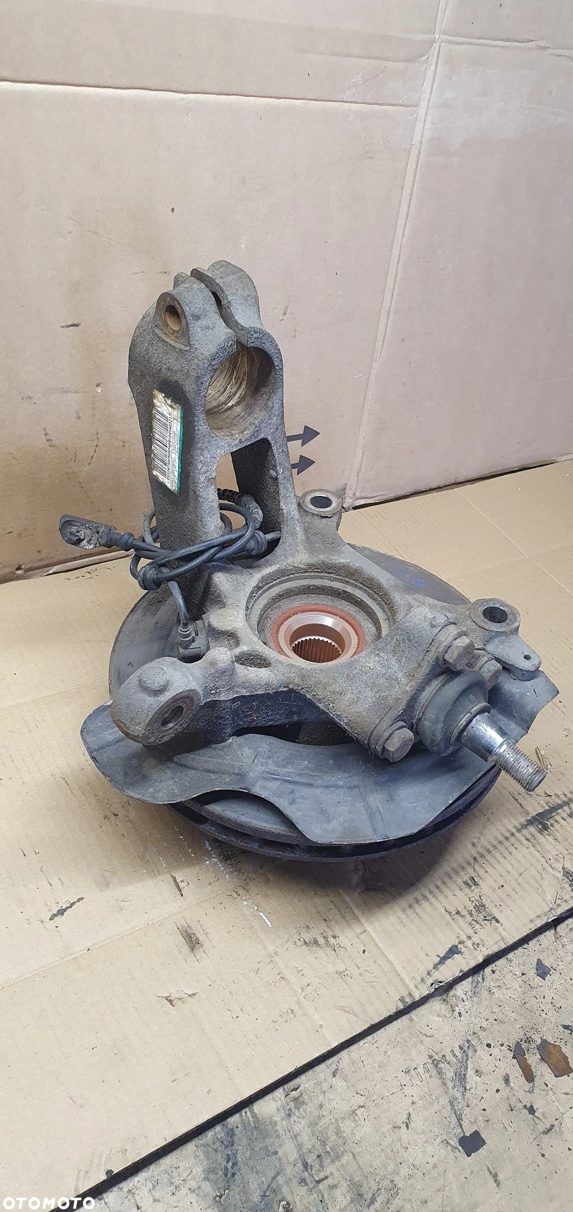 Zwrotnica lewy przód przednia lewa Citroen Jumper Euro 6 01374759080 - 6