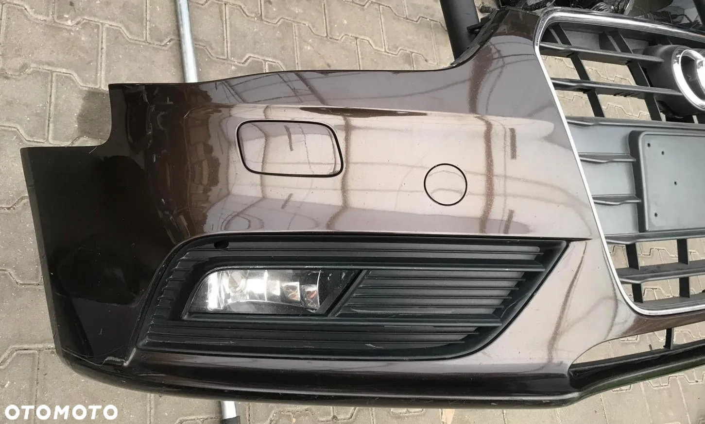 Audi A4 B8 8K Lift zderzak przód przedni pod spryski LZ8W - 2