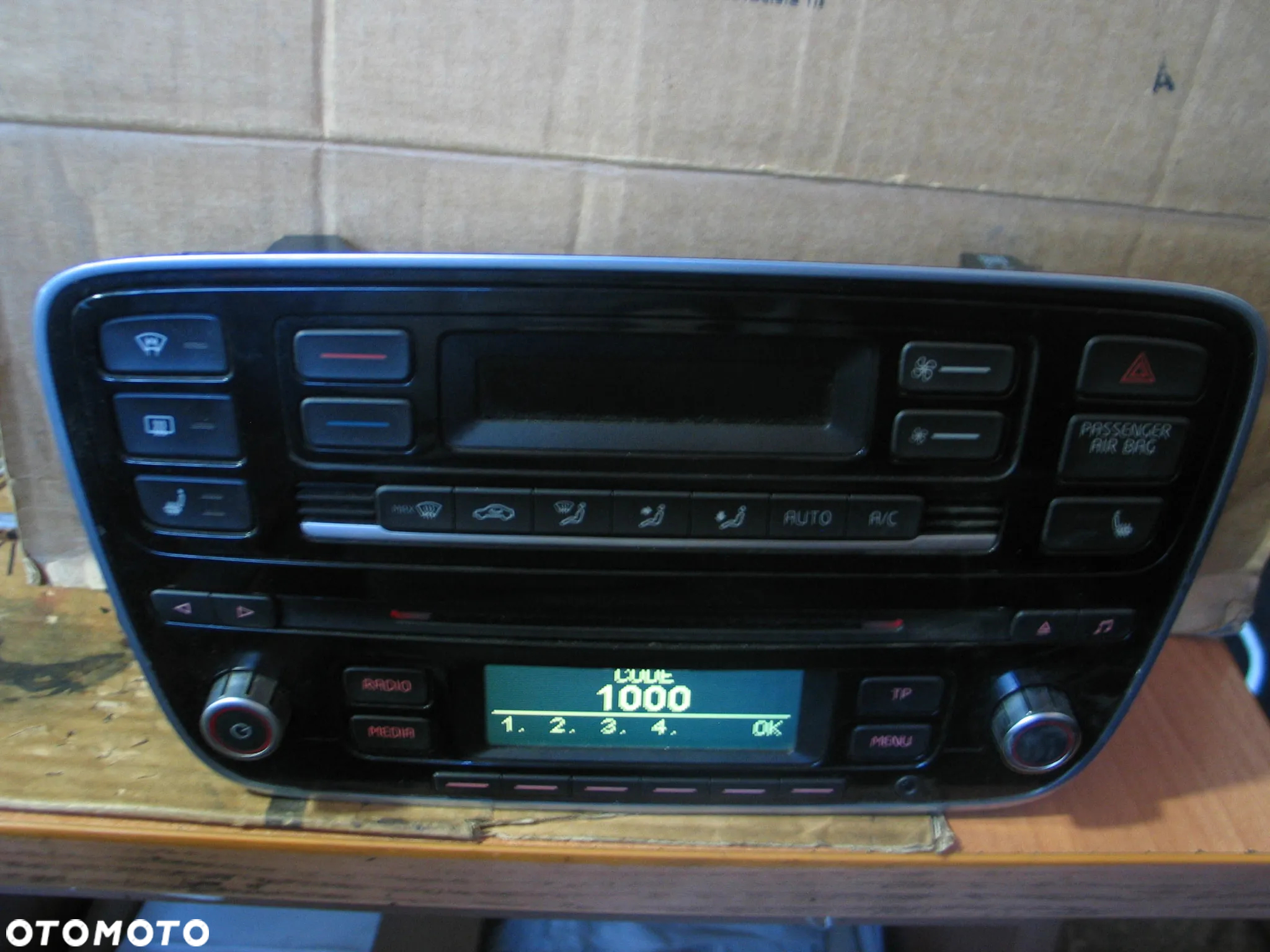 radio radioodtwarzacz Vw Up 1S0035156J - 3