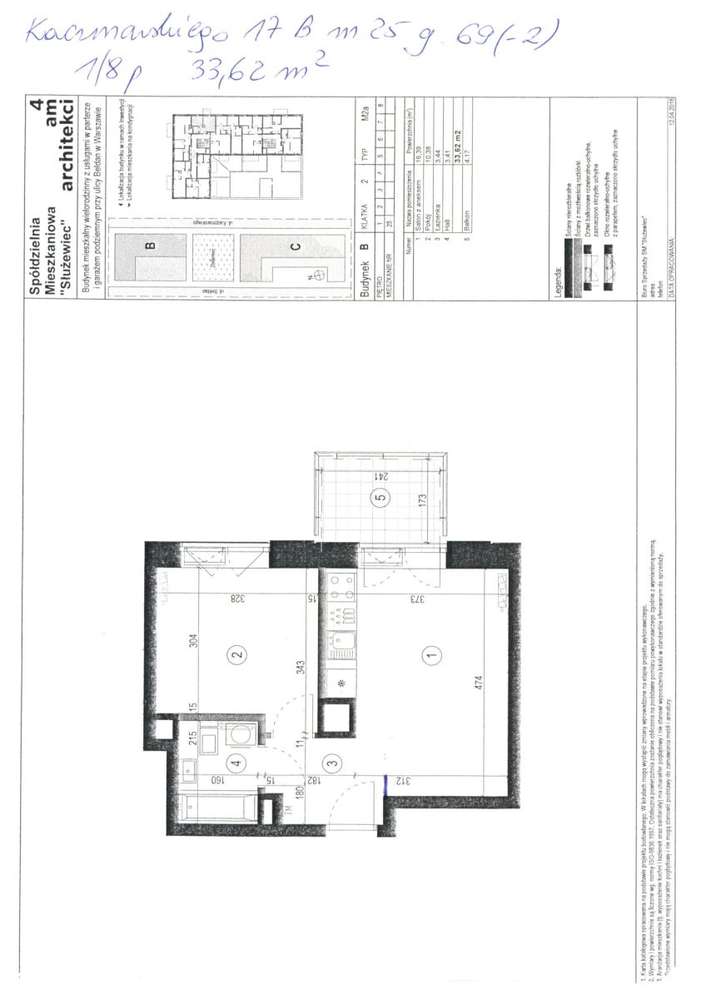 Mokotów Modzelewskiego 35m2 2pokoje+garaż 2020r.