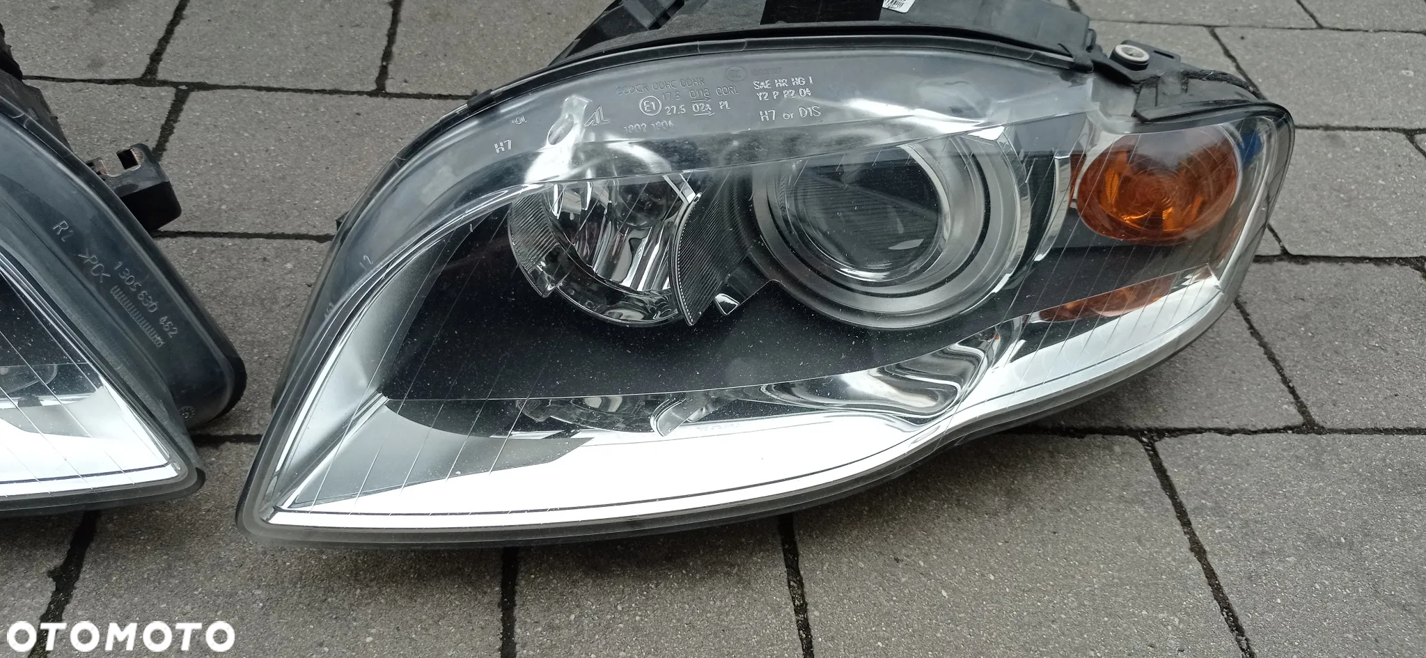Audi A4 B7 lampa przednia prawa plus lewa Xenon - 6
