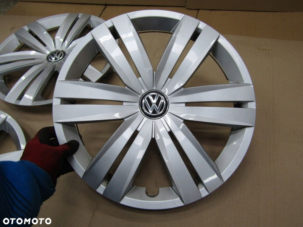4x KOŁPAKI 16 VW GOLF V VI VII JETTA CADDY EOS TOURAN PASSAT B5 B6 B7 - 14