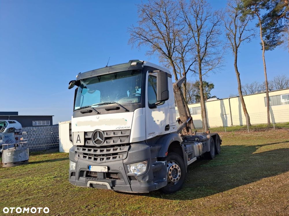 Mercedes-Benz AROCS 6x4 Hakowiec Meiller RK2070 Hak (nie 6x6 6x2 8x4) Wywrotka - 1