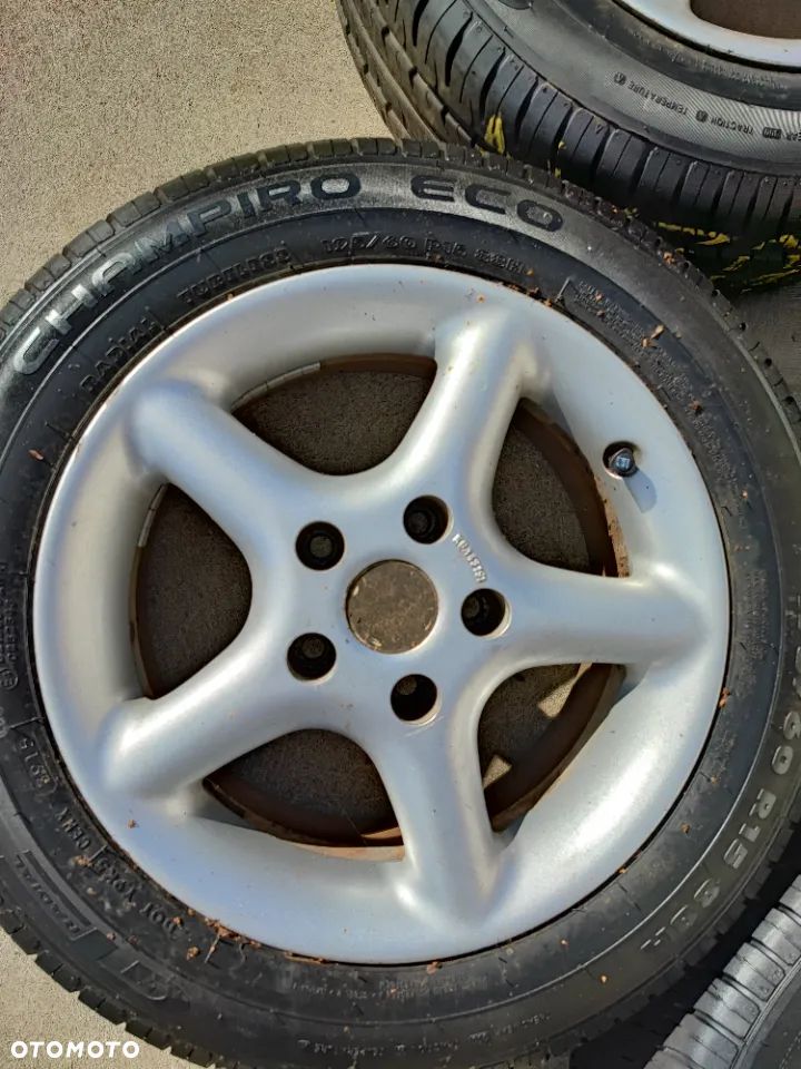 NISSAN KIA MAZDA KOŁA ALU BORBET Z OPONAMI 5X1143 195X60R15 ET 35 LATO - 12
