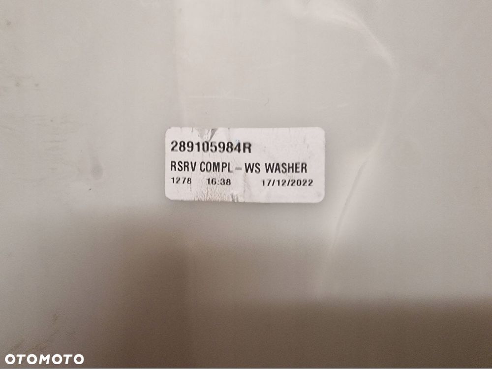 zbiornik spryskiwaczy z pompką dacia sandero stepway iii 3 289105984r - 3