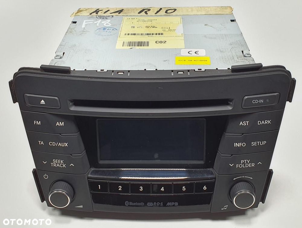 RADIO CD MP3 BLUETOOTH HYUNDAI i40 96170-3Z0504X - 1