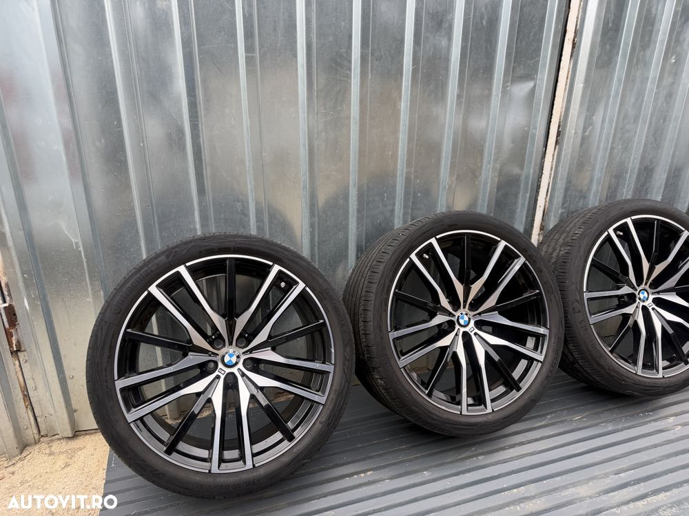 Bmw X5 G05 / X6 G06 Set Roti Vara Jante 22 M Sport Style 742 Anvelope - 4
