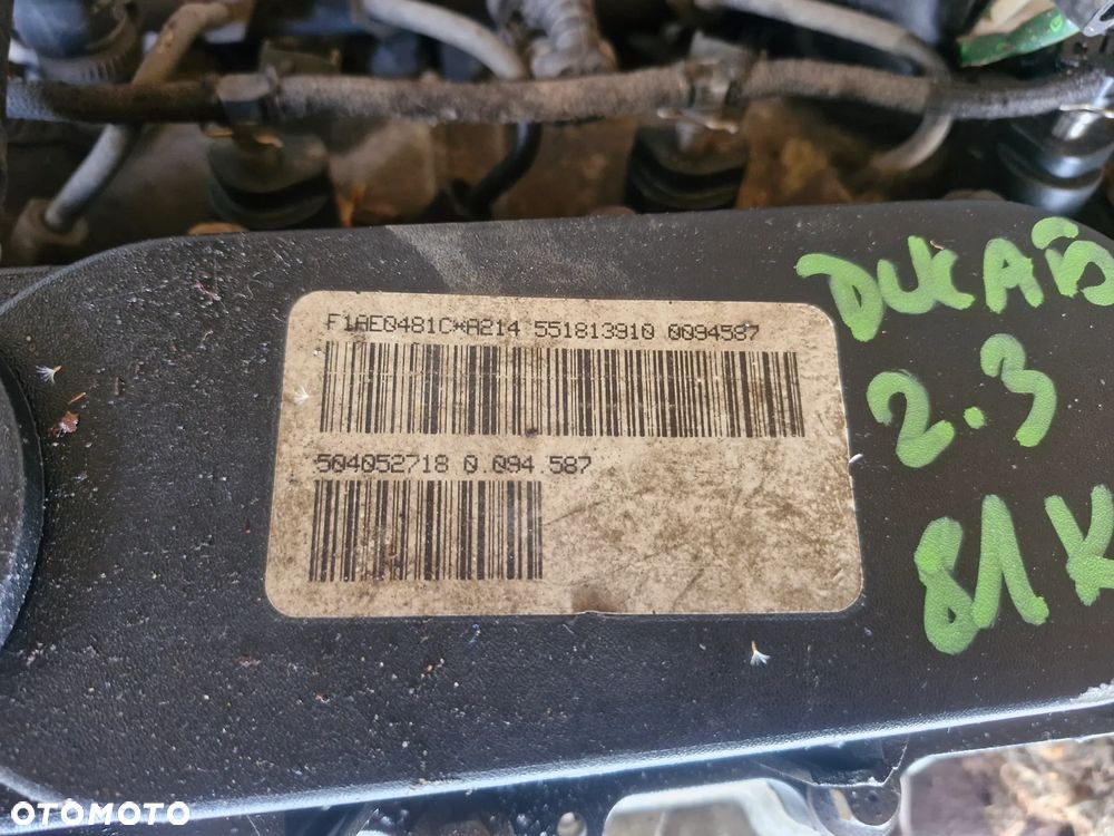 Silnik 2.3 81KW Fiat Ducato 99-06 - 4