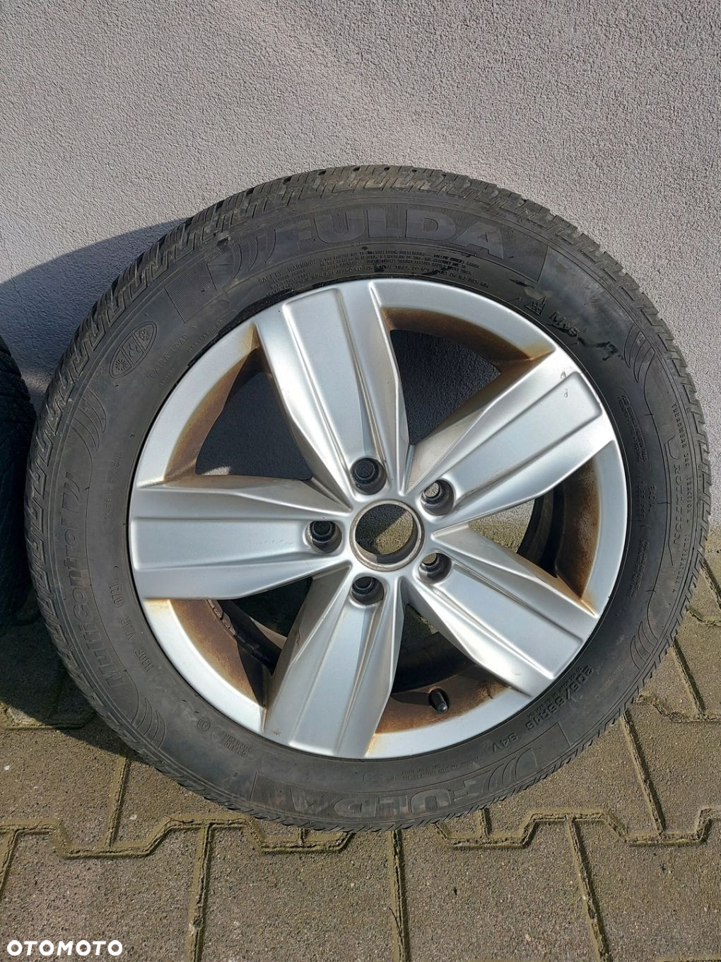 KOŁO FELGA ALUMINIOWA VW 16 205X55 2K5601025Q - 2