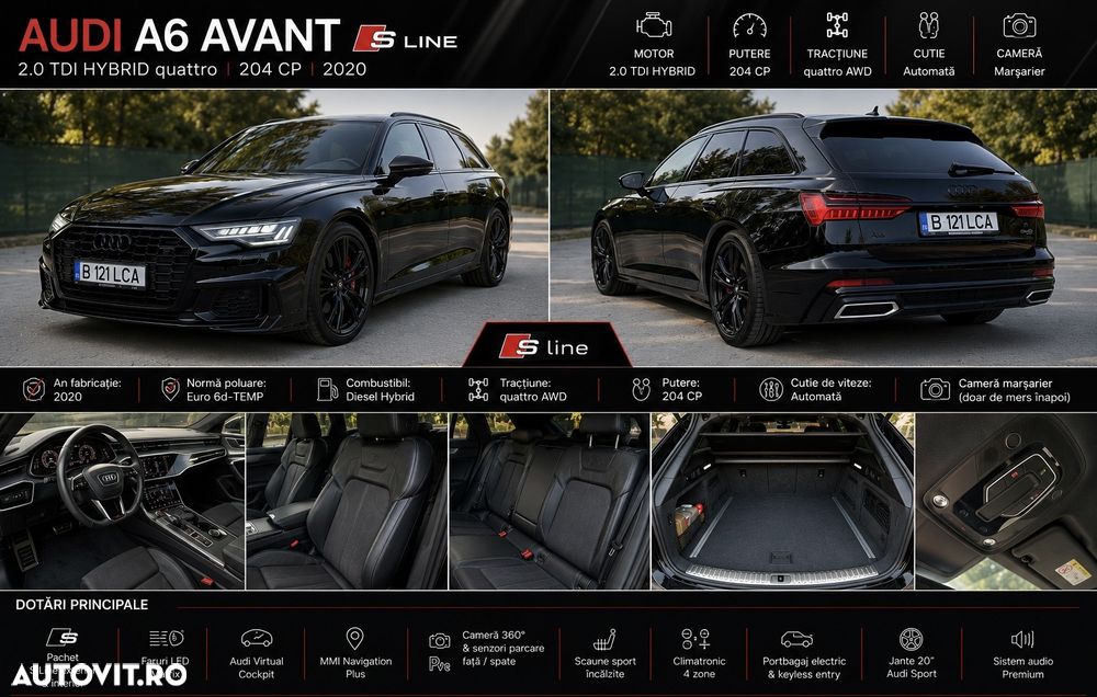 Audi A6 Limuzina 2.0 40 TDI quattro S tronic Sport - 3