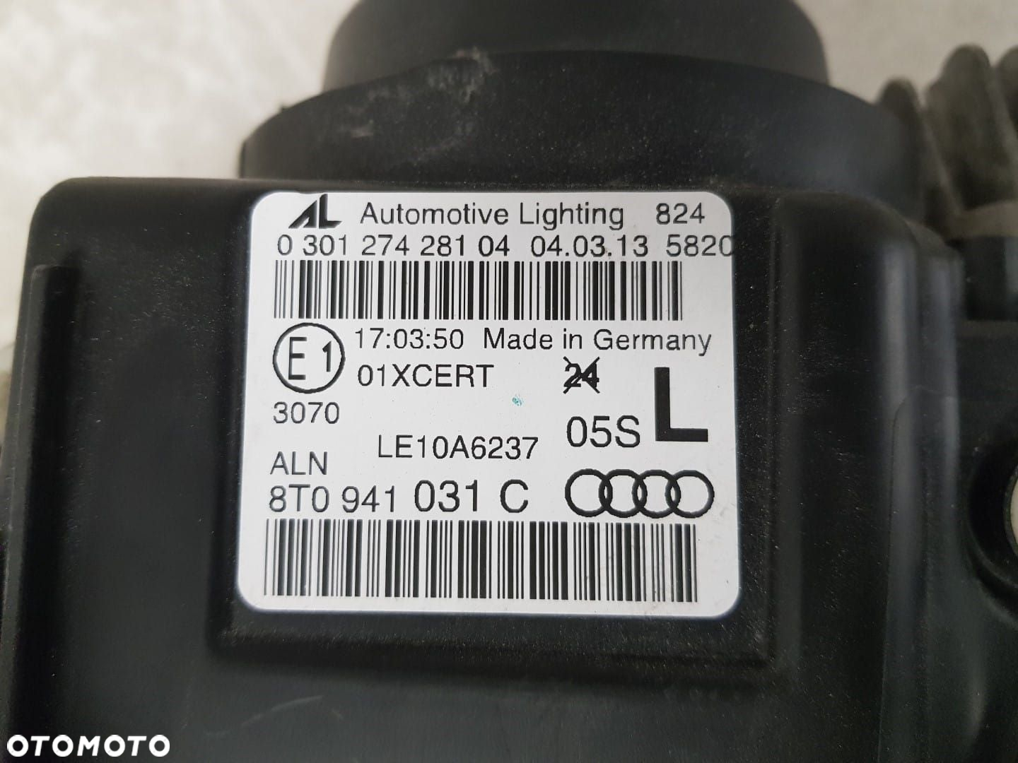 AUDI A5 LIFT 8T0 11-15 LAMPA LEWA PRZEDNIA PRZÓD SKRĘTNA REFLEKTOR XENON + LED IGŁA 8T0941031C - 7