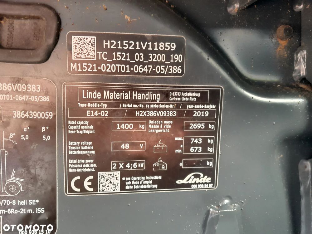 Linde E 14-02 - 11