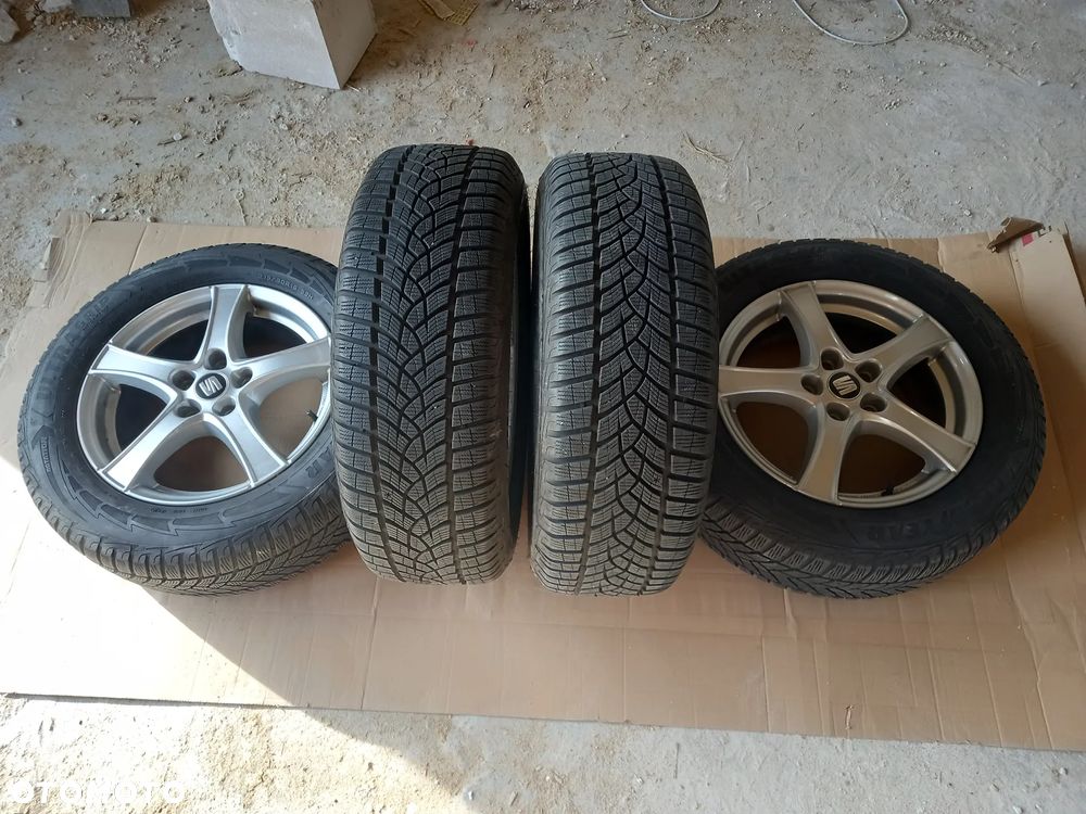 FELGI ALUMINIOWE 16 SEAT 5*112 ET43 ZIMA - 1
