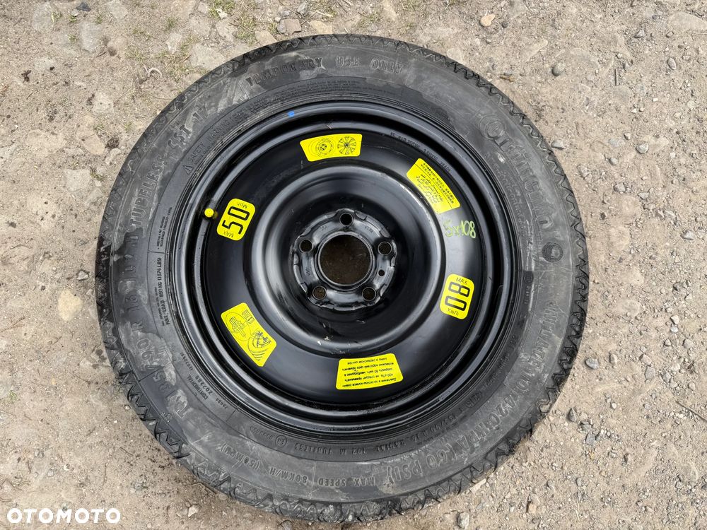 Koło dojazdowe dojazdówka Ford 16' 5x108 135/90 R16 Kuga S-Max C-Max Focus - 1