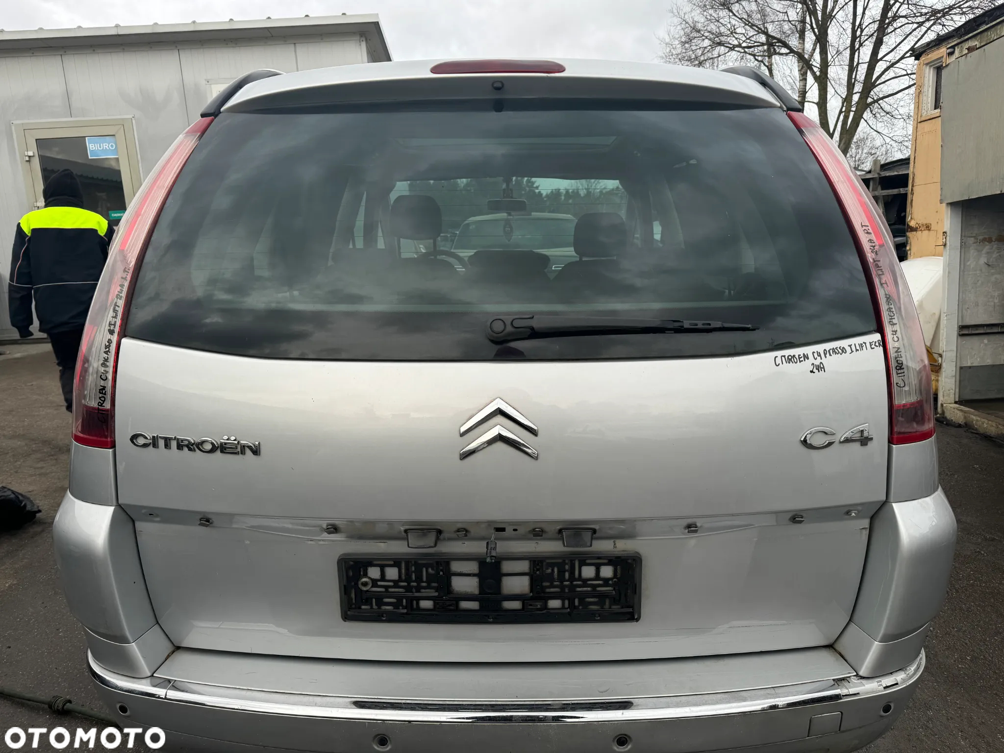 CITROEN C4 PICASSO I LIFT KLAPA BAGAŻNIKA EZR - 2