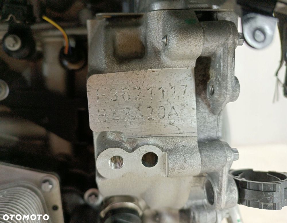 SILNIK KOMPLETNY BMW X1 F48 F44 F46 F39 2.0 TURBO B48A20A - 4