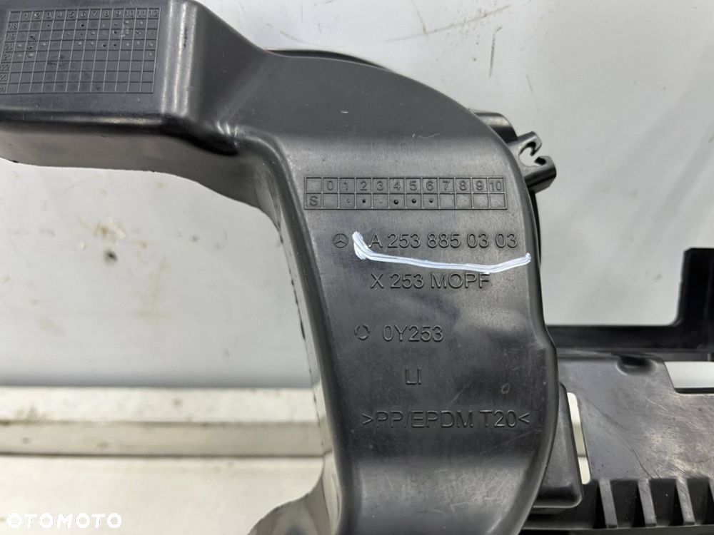 Ślizg Mercedes GLC I x253 w253 15-19r. LEWE tylne mocowanie dokładki spoilera zderzaka wspornik - 6
