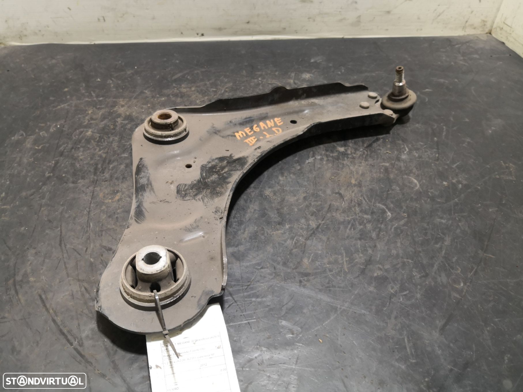 Braço Suspensão Frente Dto Renault Megane Iii Grandtour (Kz0/1) - 2