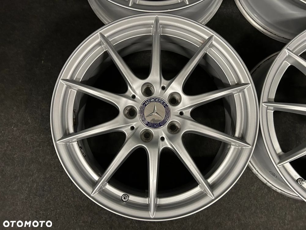 Alufelgi Mercedes A-Klasa W176, W177, B-Klasa W247, W246, CLA 17 cali 5x112 4szt. ładne z czujnikami! - 5