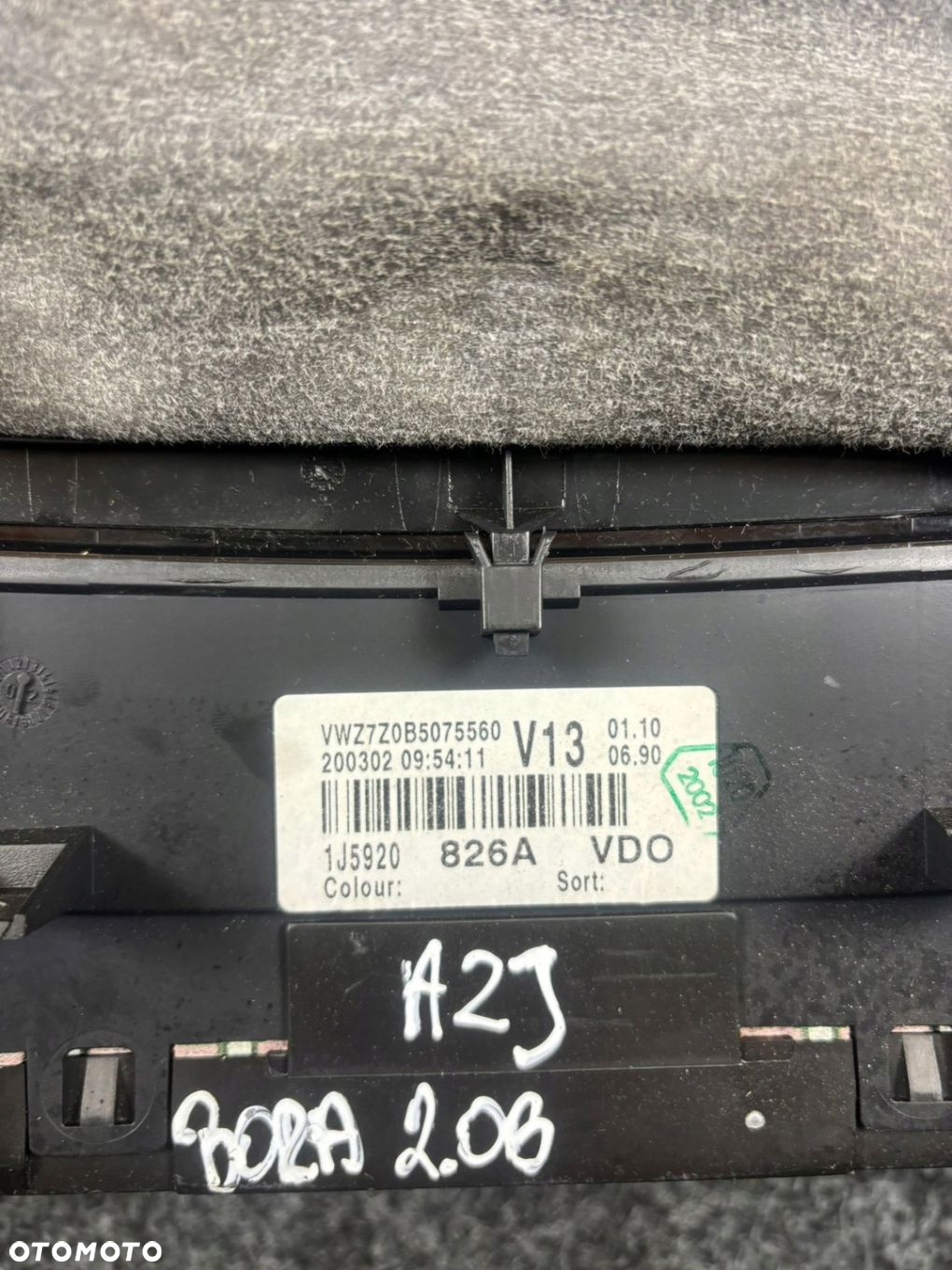 VW GOLF IV BORA BENZYNA LICZNIK ZEGARY 1J5920826A - 3