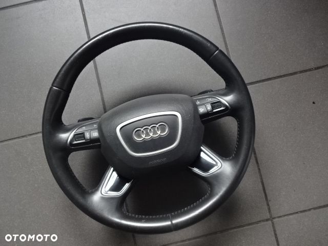 Kierownica Audi A8 D4 multifunkcja 4H0 419 091T - 1