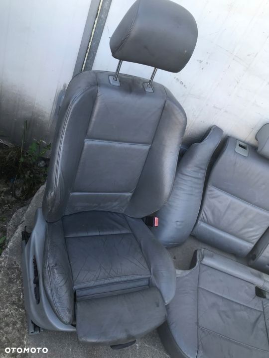 Fotele Bmw X5 E53 M-pakiet kanapa skóra KOMPLET elektryczne podgrzewane z pamięcią wersja angielska - 2