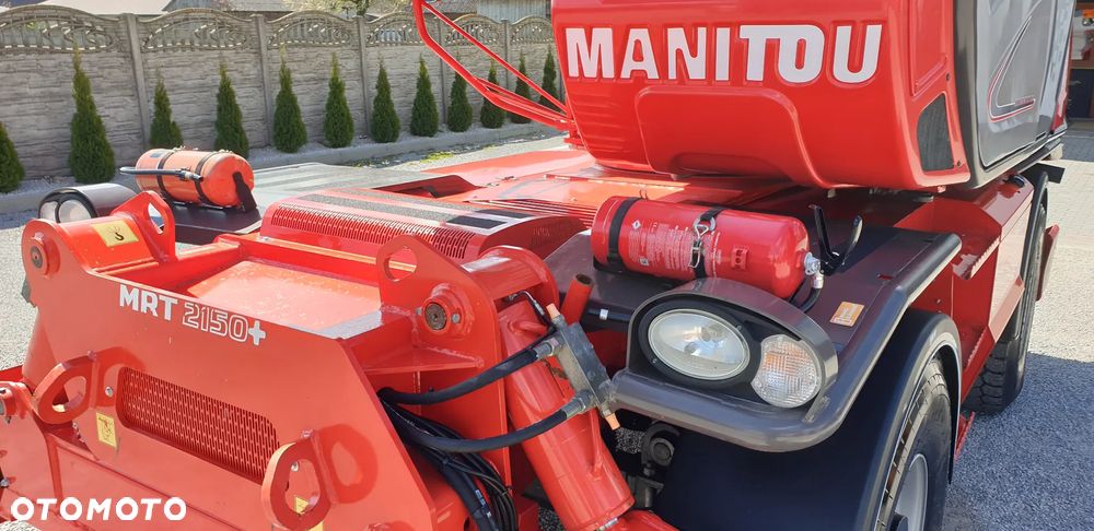 Manitou MRT 2150+/ kosz hydr /widły hydr/pilot /najbogatsza wersja wyposażenia - 29