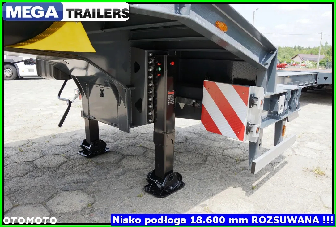 Mega Nisko-podwoziowa dł. 18,60 Mm, ROZSUWANA - KONTENERY 20, 30, 40 Ft !!! - 26