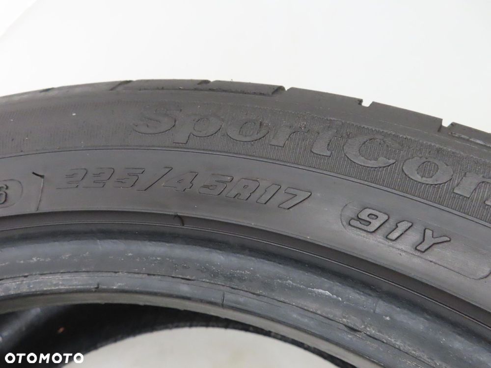 2x 225/45R17 OPONY LETNIE UŻYWANE Fulda SportControl 91Y - 3