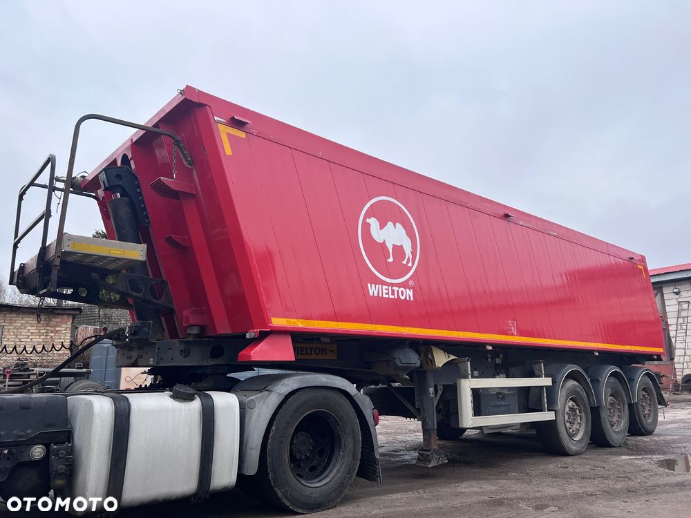 Wielton WYWROTKA WYNAJEM /  WIELTON / OSIE SAF / PODNOSZONA OŚ / 2017 rok !! - 5