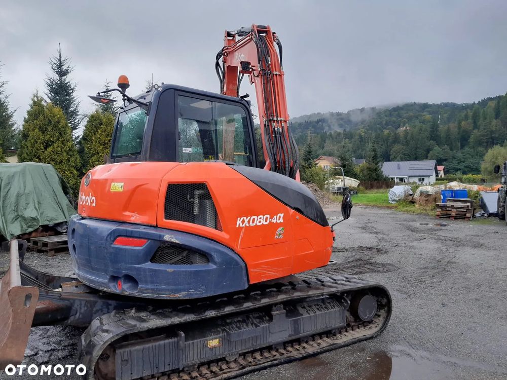 Kubota Mini koparka Kubota KX080-4, 2017 rok - 5