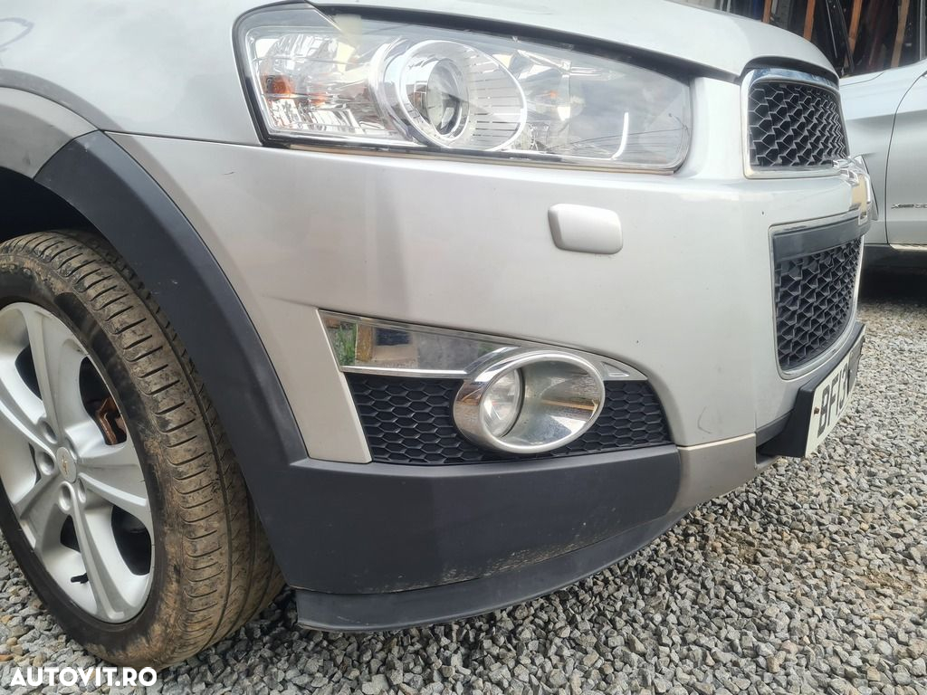 Bara fata Chevrolet Captiva Facelift 2011 - 2014 Switchblade silver metallic Gan (1249) ... - 2