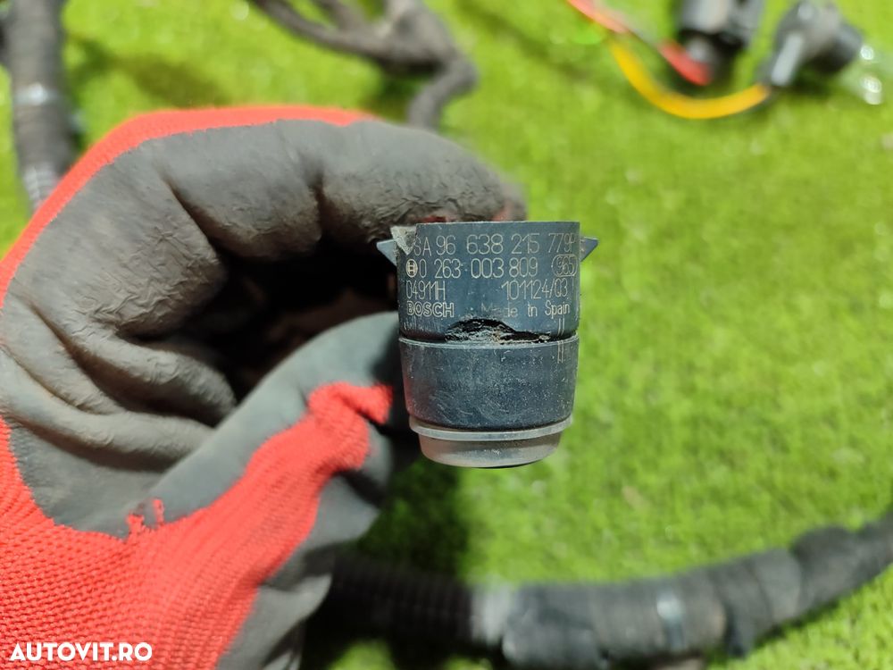 SENZORI PARCARE + ILUMINARE NUMERE SPATE PEUGEOT RCZ 1.6 BENZINA 2010 COD OEM 2KA008224 / 9688349480 / 96638215 / 0263003809 / 2009-2013 - 6