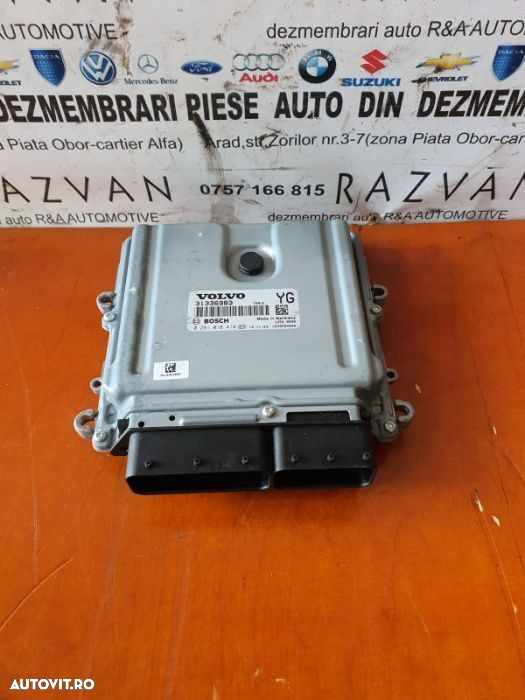 Calculator motor ecu Volvo xc60 2.4 diesel euro 5 d5 automat garantie - 2