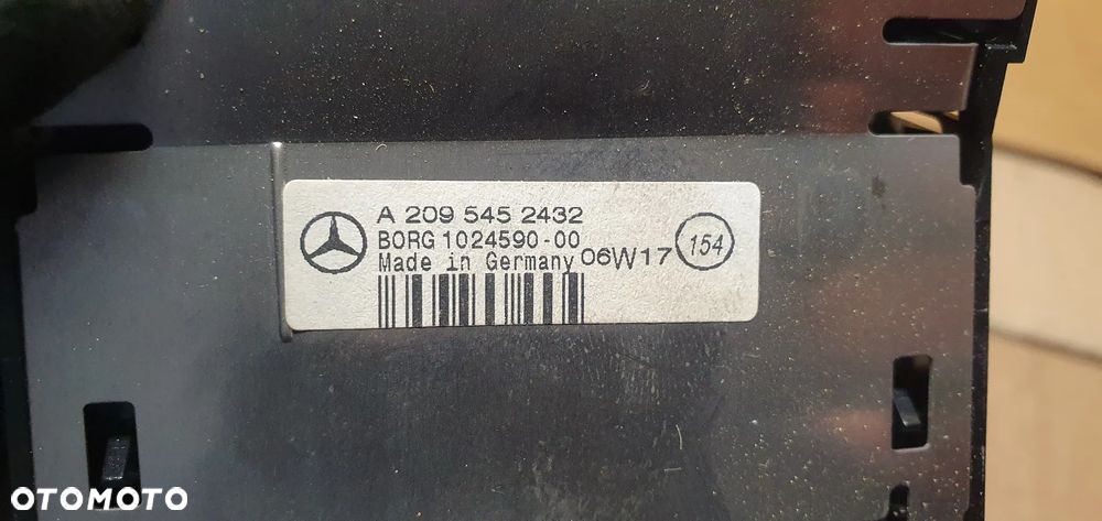 Wyświetlacz PDC Mercedes C-Klasa W203 A2095452432 - 6