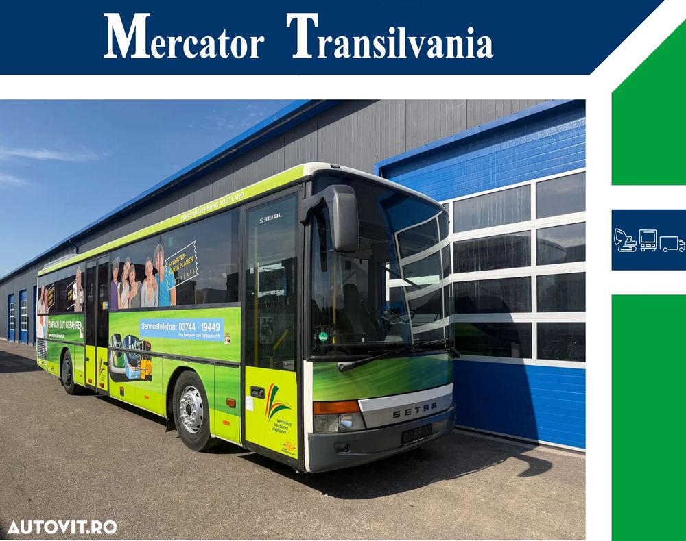 Setra S 313 UL / Retarder / Cutie manuală / Clima / 672 TKM / 12.05 - 2