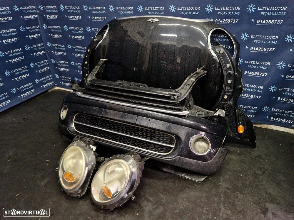 Frente completa usada MINI ONE COOPER R56 R55 R57 1.6 HDI capot parachoques guardalamas oticas radiadores - 2