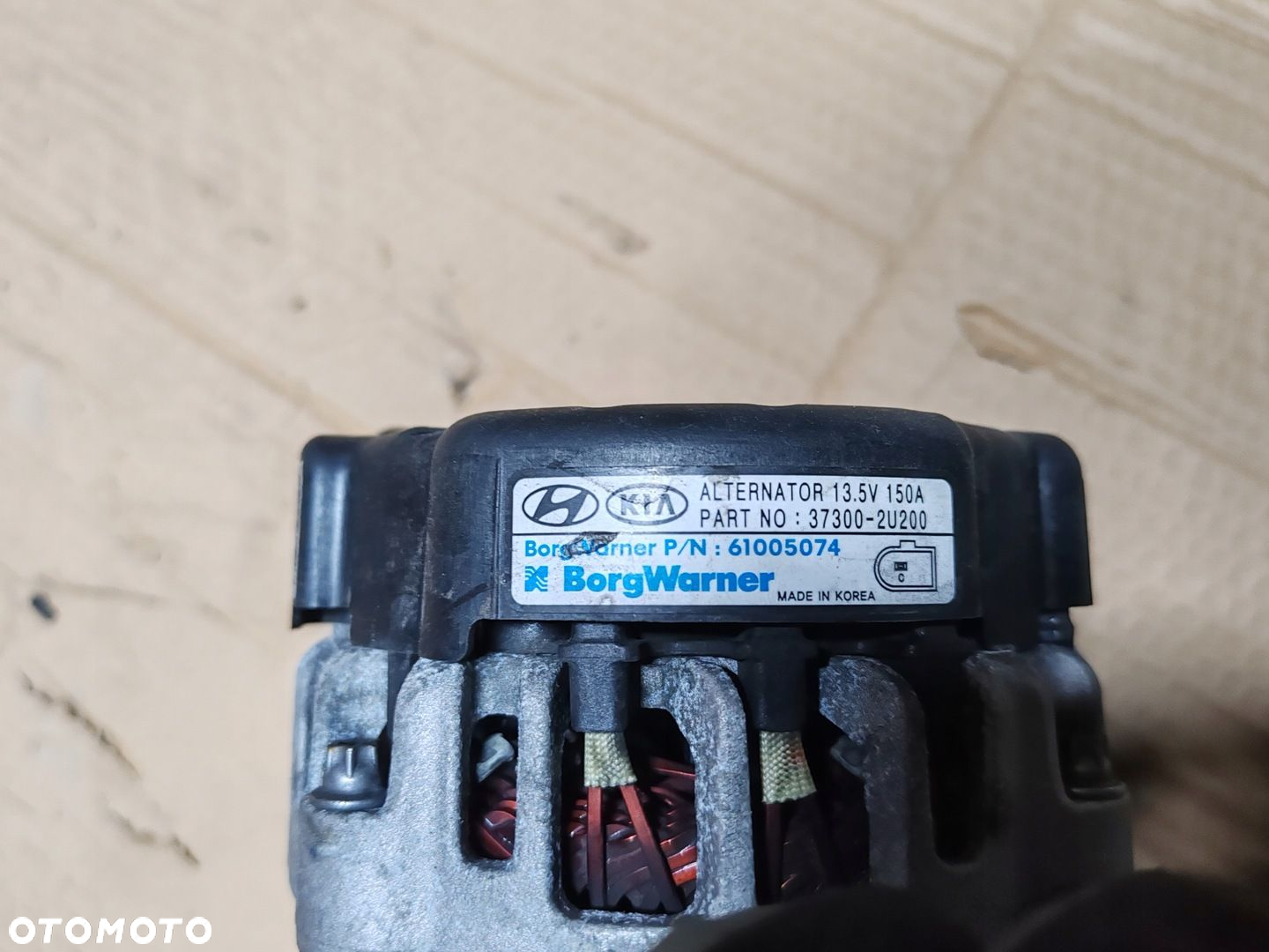 Alternator 37300-2u200 1.6 CRDi D4FE Kia Ceed III 18- - 7