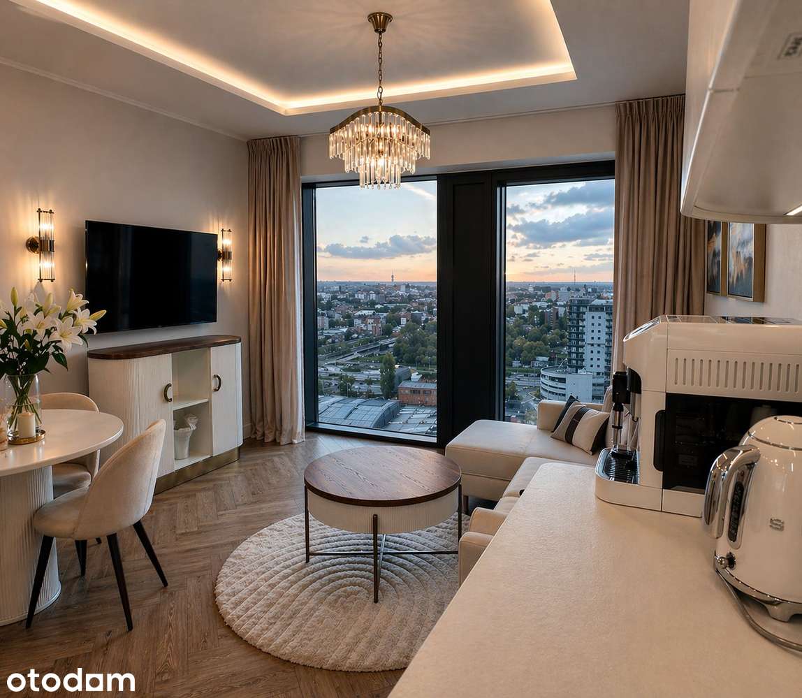 APARTAMENT PREMIUM | 19 PIĘTRO | PANORAMA KATOWIC | GLOBAL OFFICE PARK