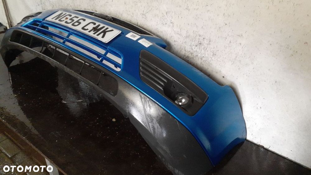 * ZDERZAK PRZÓD PRZEDNI DO FORD FOCUS MK2 2 II G3 NIEBIESKI BŁĘKITNY HALOGENY - 3