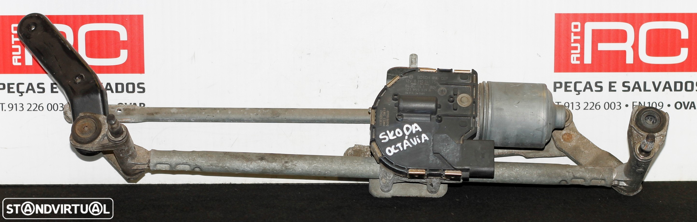 MOTOR LIMPA PARA-BRISAS SKODA OCTÁVIA - 2