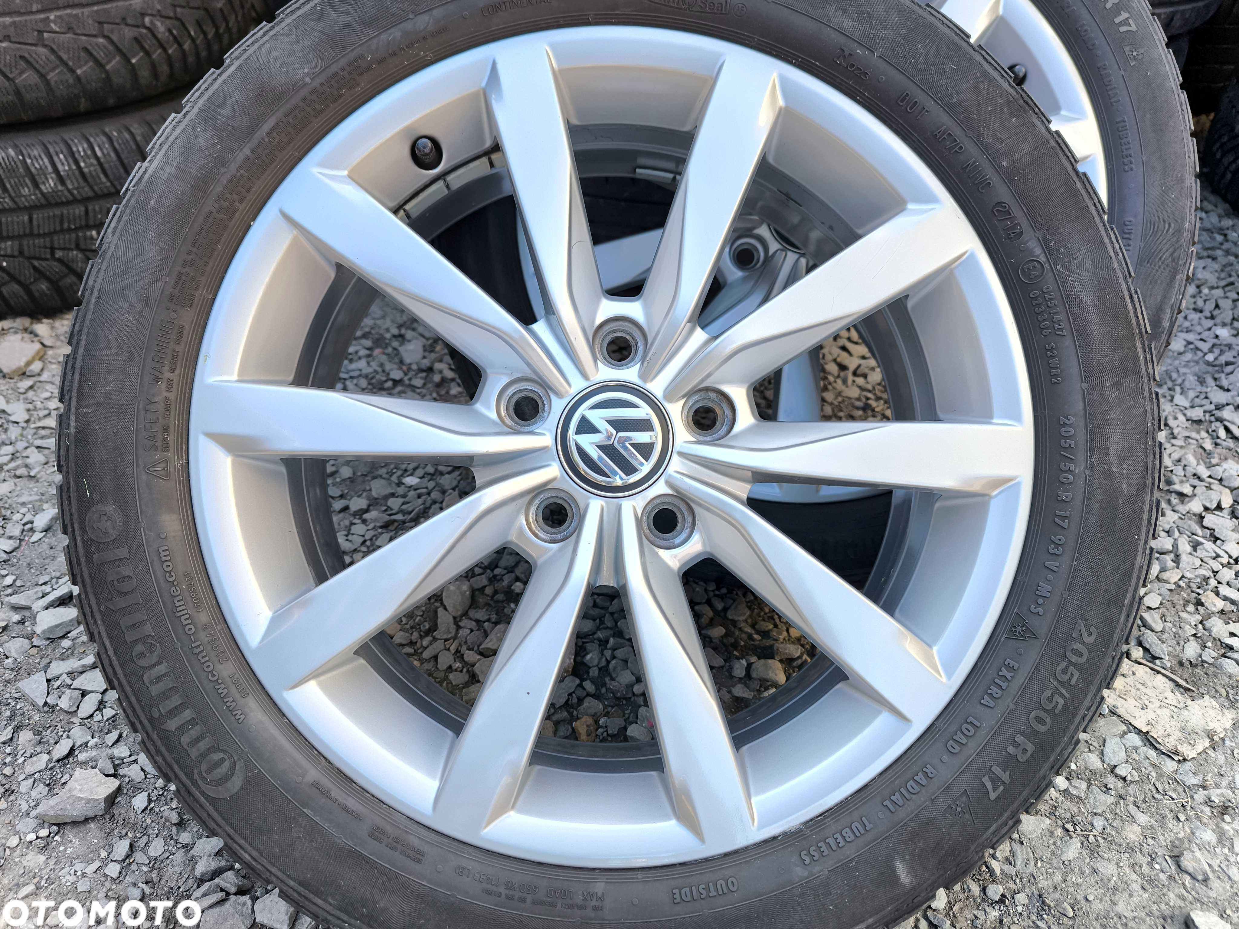 Koła VW Golf 5 6 7 Caddy Audi A3 Seat Skoda 17 cali ET48 5x112 205/50 - 5